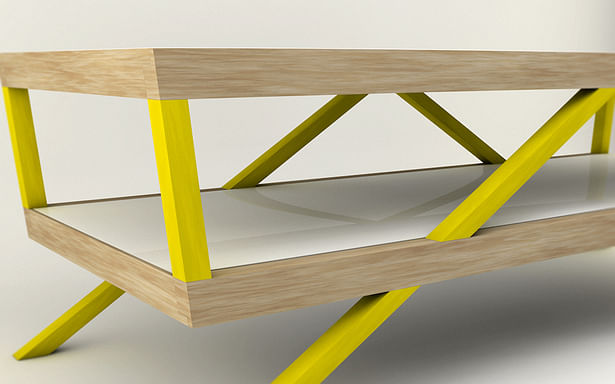 Coffee table KITARA by Max Ptk