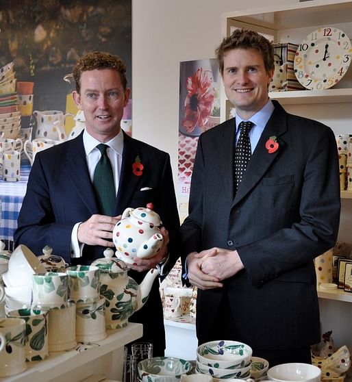 Tristram Hunt (right) with Greg Barker. Image via wikimedia.org