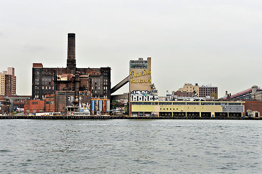 The Domino Sugar Factory is one of the remaining highlights of Brooklyn’s formerly industrial waterfront. Credit: Philip Greenberg for The New York Times