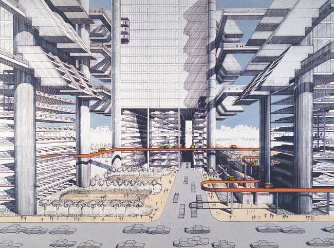 Paul Rudolph Lower Manhattan Expressway. Courtesy of Distributed Art Publishers, Inc.